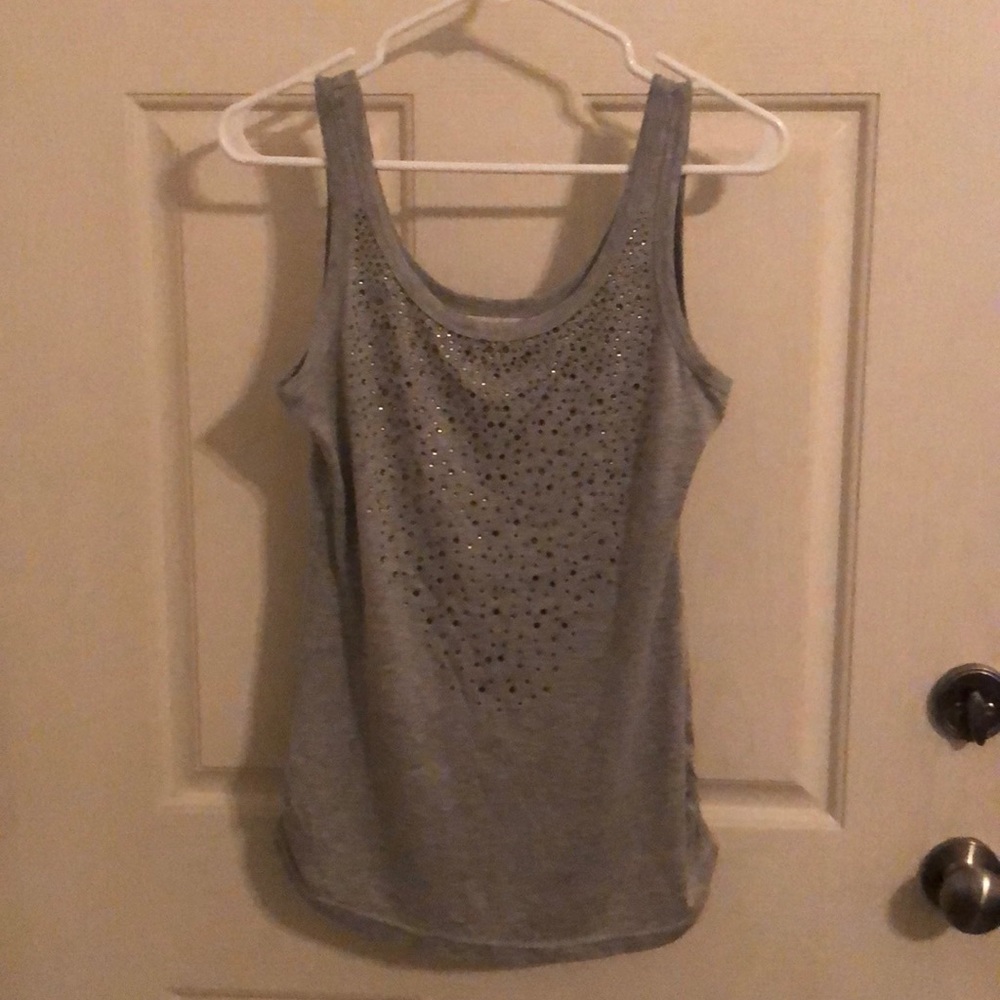 Rhinestone tank top